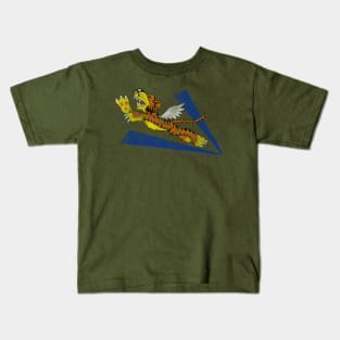 Flying Tiger - Distressed Kids T-Shirt